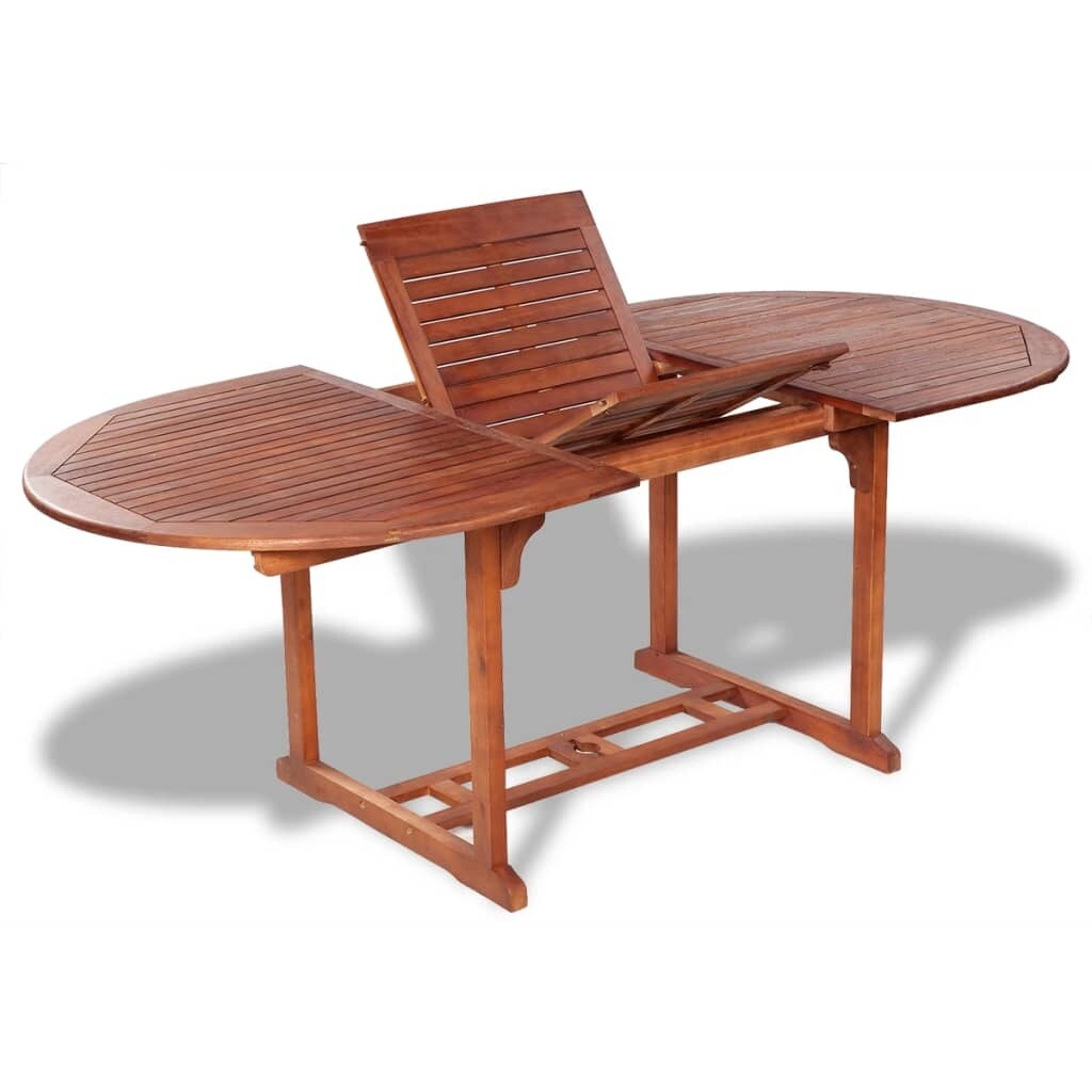 vidaXL Outdoor Extendable Dining Table Acacia Wood - 78.7"x39.4"x29.1"