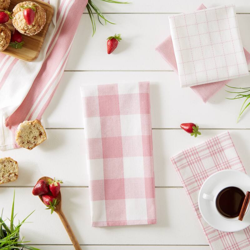 DII Asst Vintage Everyday Dishtowel (Set of 5)