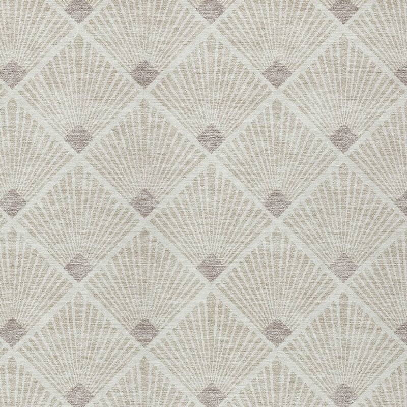 HomeRoots Geometric Transitional Rectangle Outdoor Rug