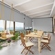 preview thumbnail 19 of 23, 10' x 8' Outdoor Roller Shades with Pull Rod Operation