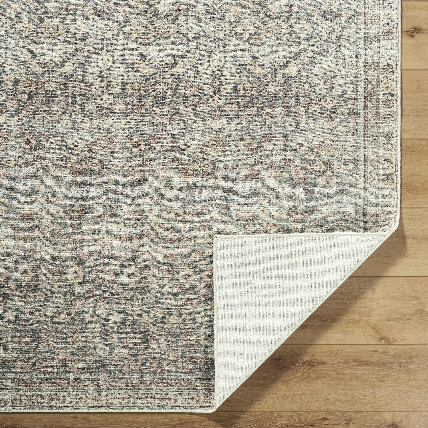 Galey Alix x Livabliss Collins Avenue III Vintage Damask Area Rug