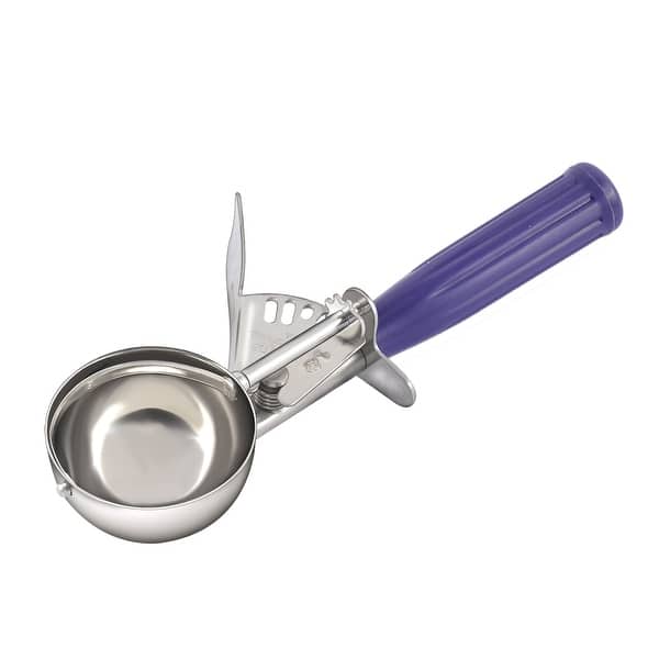 Stainless Steel Squeeze Ice Cream Disher Scoop Spoon Tool DP-40 7