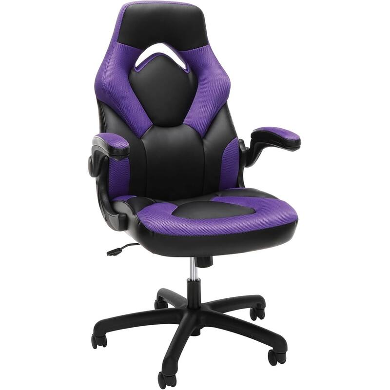 RESPAWN 3085 Ergonomic Gaming Chair, High Back PC Computer Desk Office Chair, Flip-up Arms - Purple
