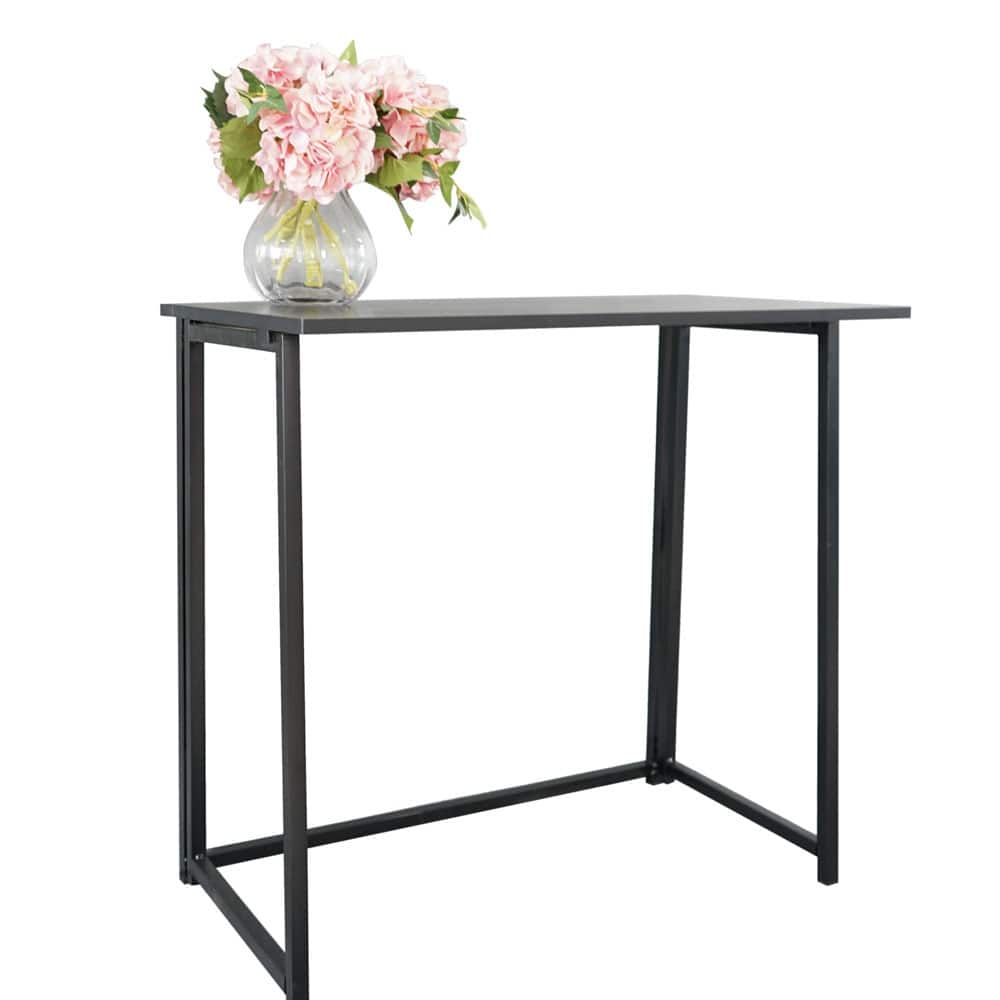 29.3" Simple Collapsible Computer Desk Black