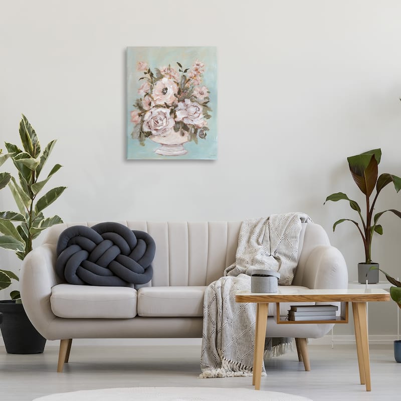 Stupell Sophisticated Flower Bouquet Canvas Wall Art Design By Amanda Hilburn