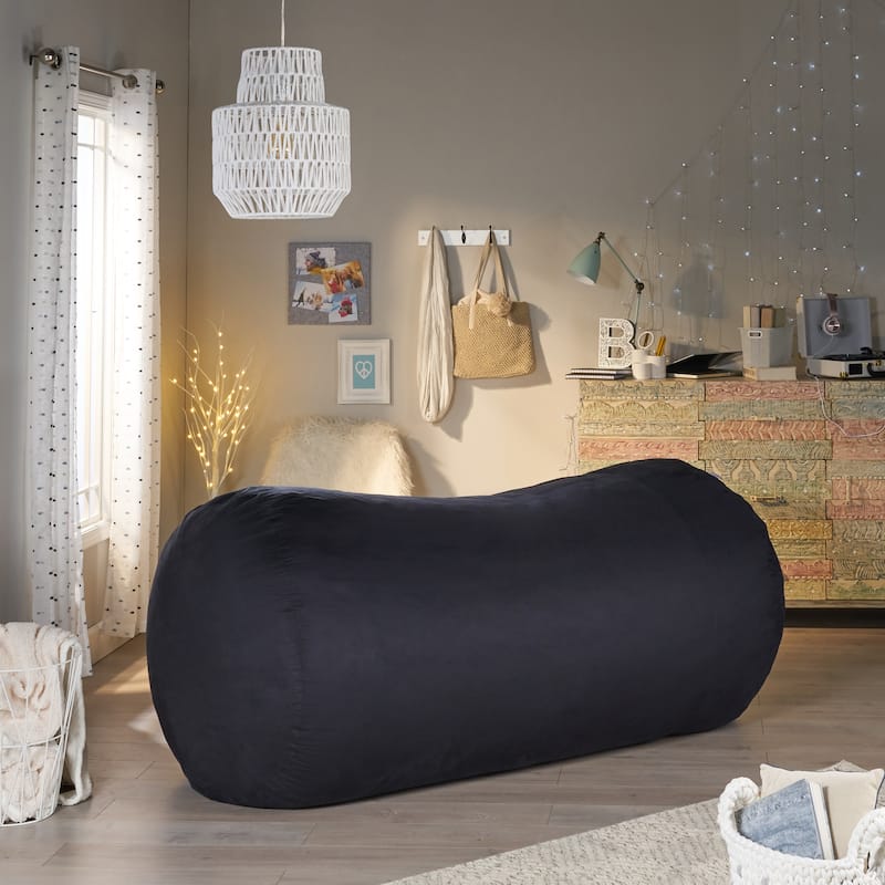 Larson 8-foot Lounge Beanbag Chair by Christopher Knight Home