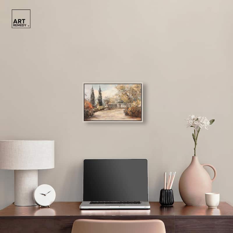 Autumnal Arbor Canvas by Art Remedy