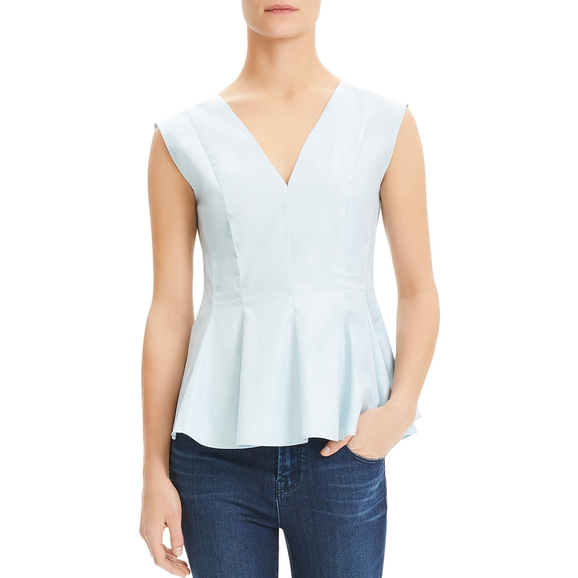 theory peplum top