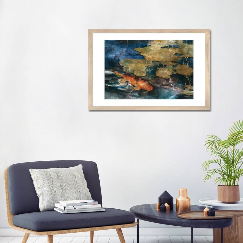 iCanvas "Koi" by Theo Beck