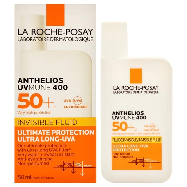 Anthelios UVmune 400 Invisible Fluid SPF 50 Plus 1.7oz by La Roche