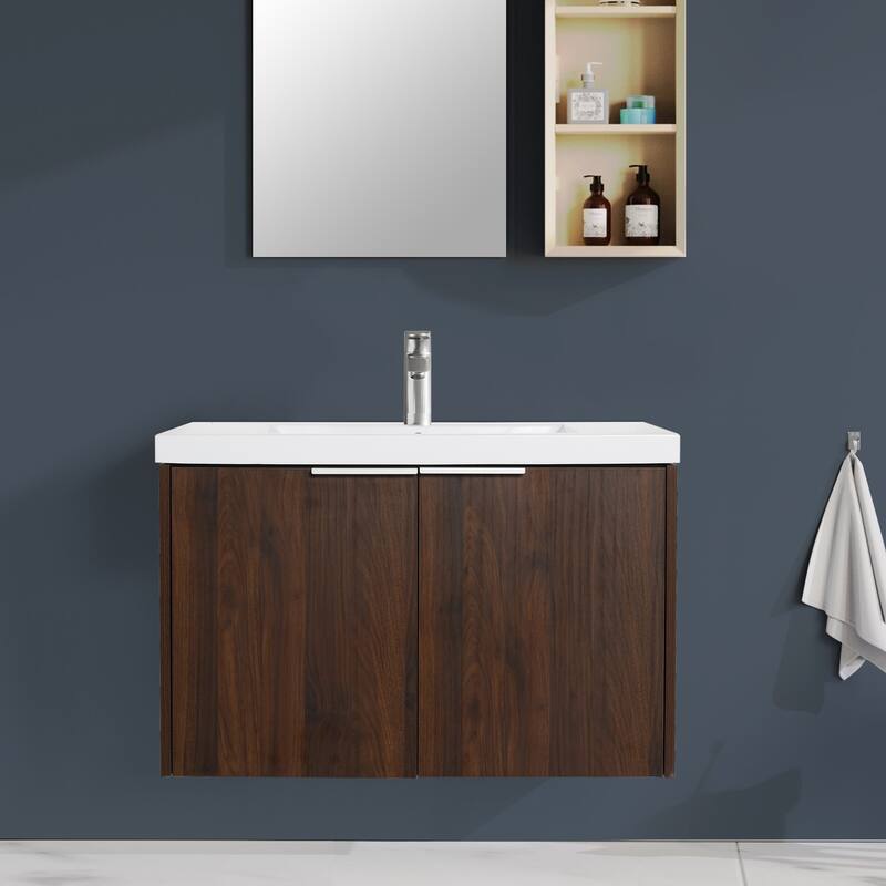 Topcraft Wall Mount Bathroom Cabinet with Sink