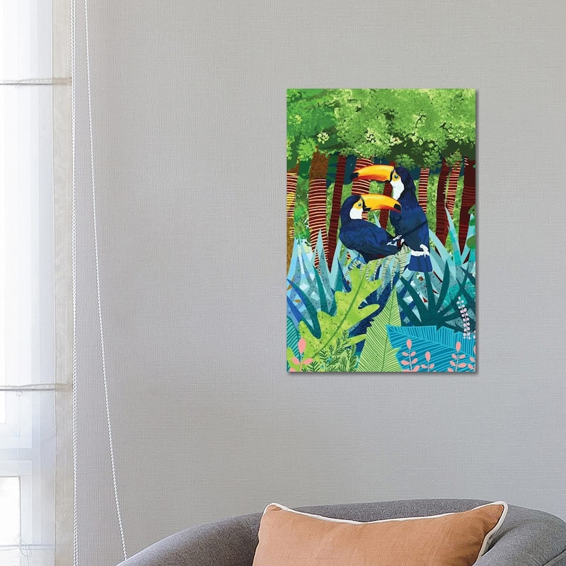 iCanvas "Tucans" by 83 Oranges Canvas Print - 26x18x1.5