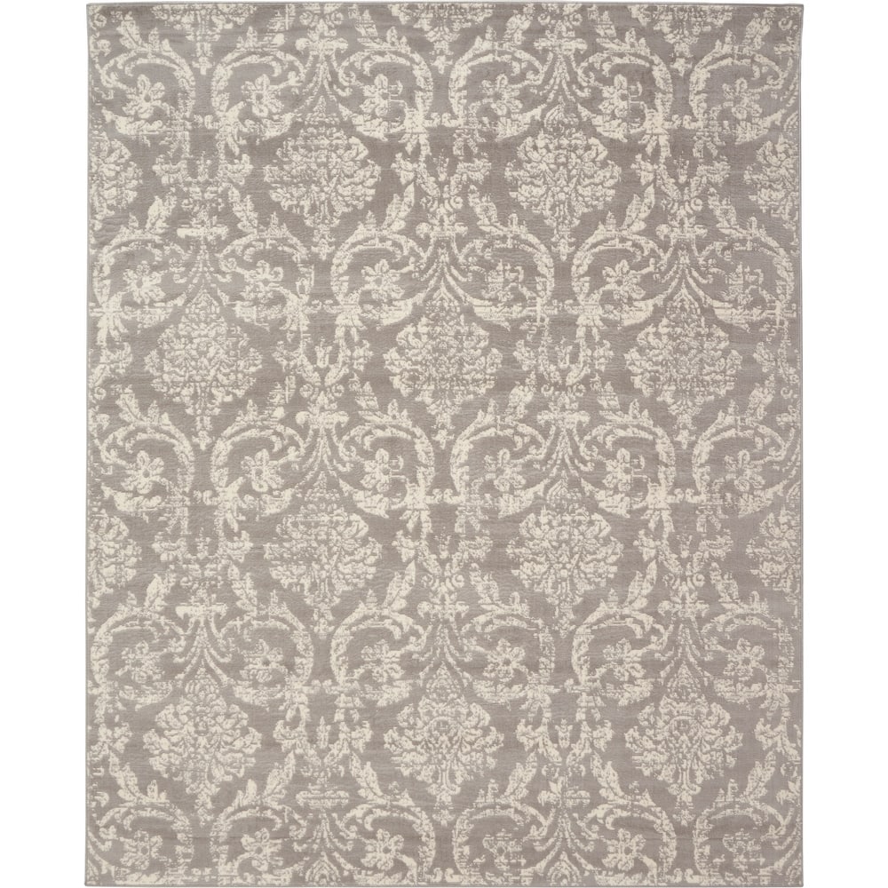 Nourison Jane Farmhouse Vintage Indoor only Damask Area Rug