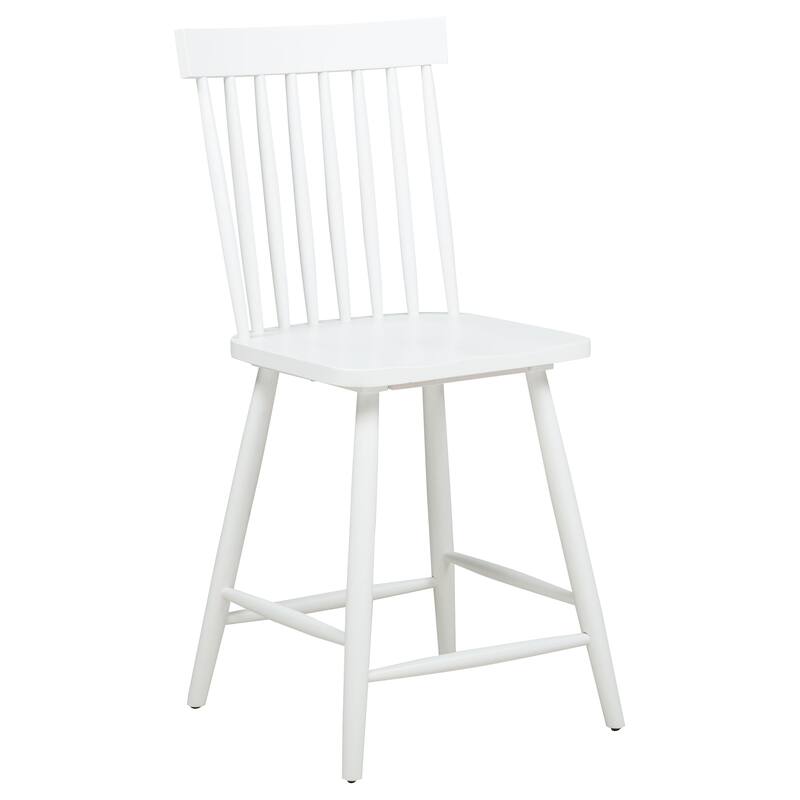 Andrews Windsor Counter Height Dining Side Chair (Set of 2)