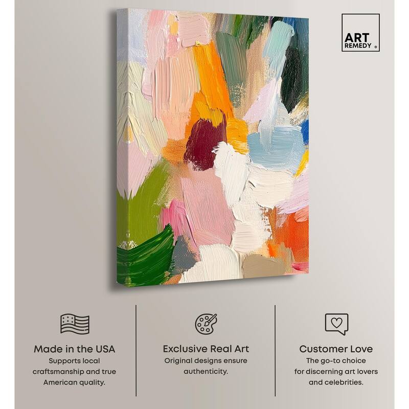 Chromatic Surge IV Canvas by Art Remedy, Gallery Wrapped