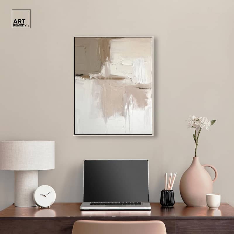 Gentle Strokes of Nature II Canvas by Art Remedy