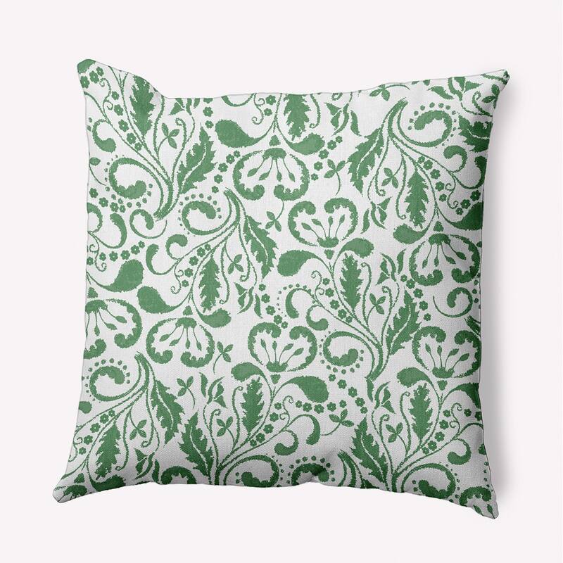 Aurora Indoor/Outdoor Throw Pillow - Green - 16" x 16"