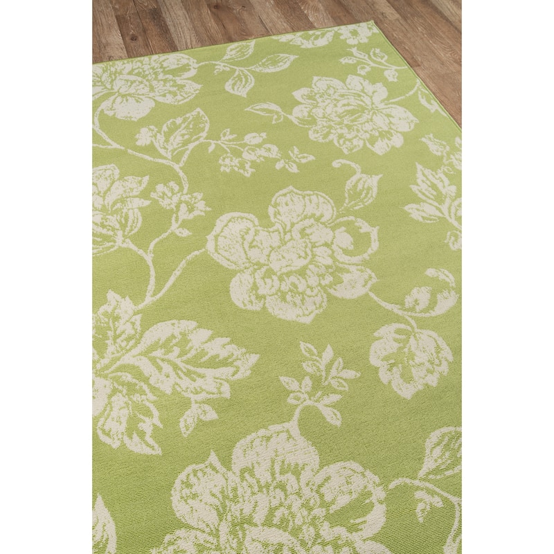 Momeni Baja Floral Blooms Indoor Outdoor Rug