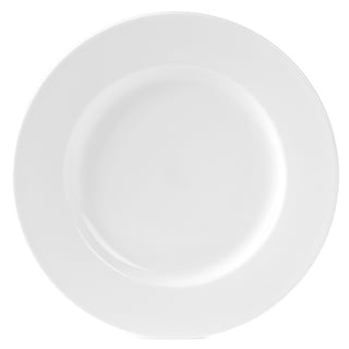 Everyday White®  Classic Rim 10.75IN Dinner Plate, Set of 4 - 10.75 Inch