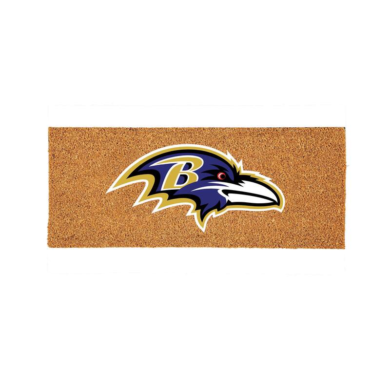 Baltimore Ravens Full Color Indoor/Outdoor Coir Mat