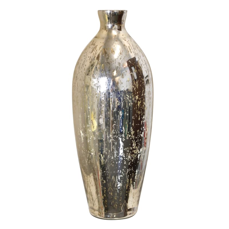 StyleCraft Champagne Antique - Glass Vase - Gold
