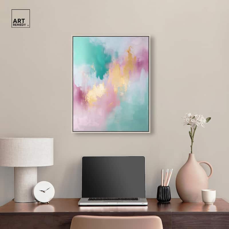 Pastel Dreams Mist Canvas by Art Remedy
