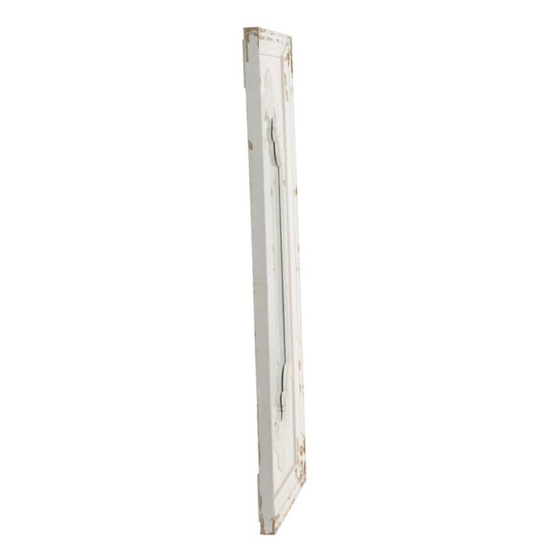 Distressed Large Rectangular Alcott Framed Wall Mirror - 54.25"