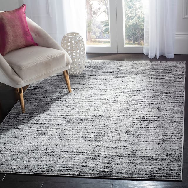 SAFAVIEH Adirondack Alberta Vintage Abstract Rug - 3' x 5' - Black/Silver