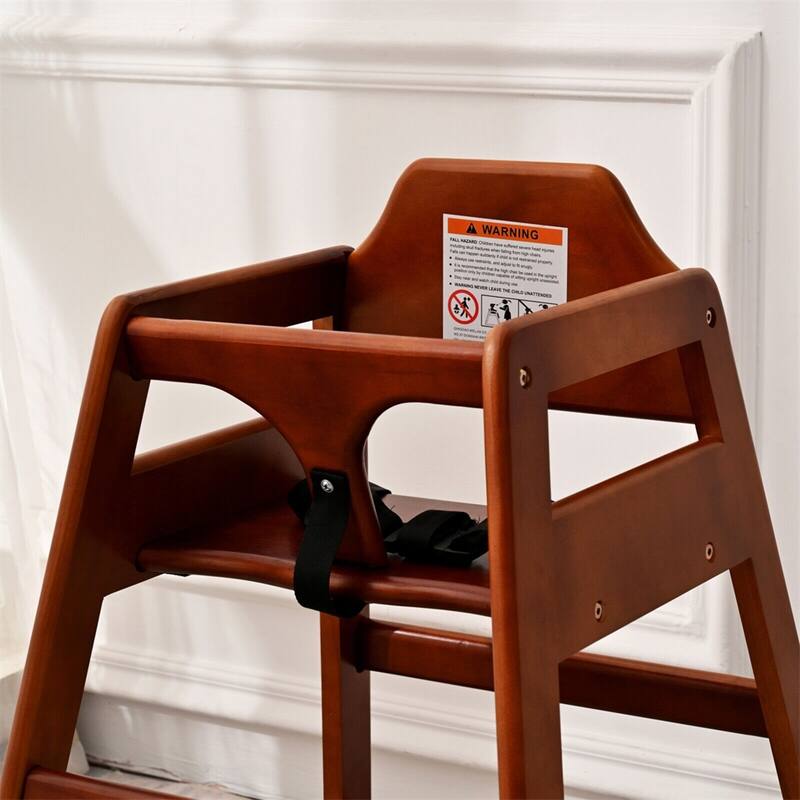 Wooden Double Solid Wood Feeding,Portable High,Baby Booster Chair