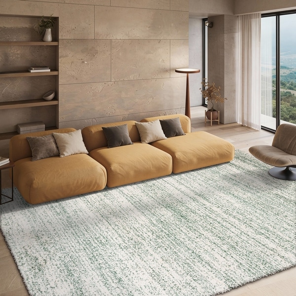 SAFAVIEH Hudson Shag Justine Modern 1 3/4-inch Thick Rug - On Sale