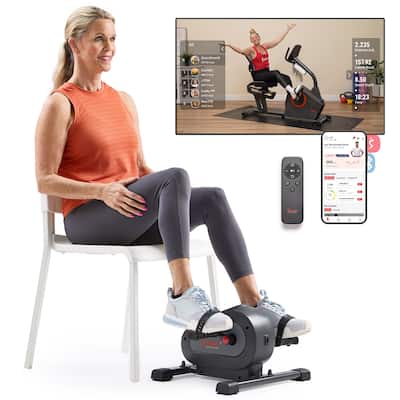 Sunny Health & Fitness Sunny Health & Fitness Smart Motorized Mini Exercise Bike with 18 Speed Levels SF-B024041