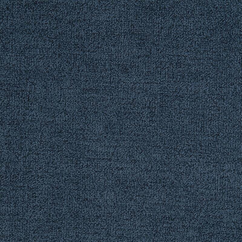 Textured Fabric Upholstered Reclining Chair with Nailhead Trim