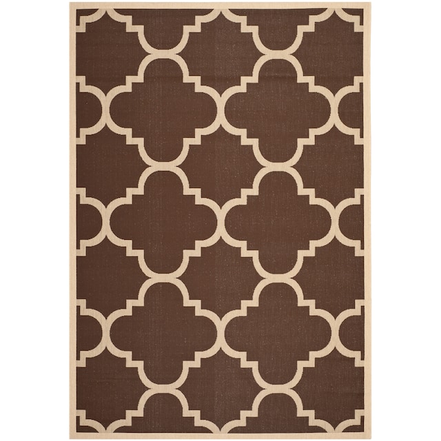 SAFAVIEH Courtyard Maryanne Indoor/ Outdoor Waterproof Patio Backyard Rug