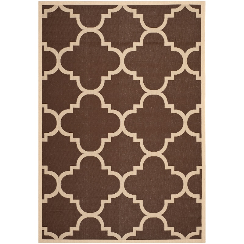 SAFAVIEH Courtyard Maryanne Indoor/ Outdoor Waterproof Patio Backyard Rug