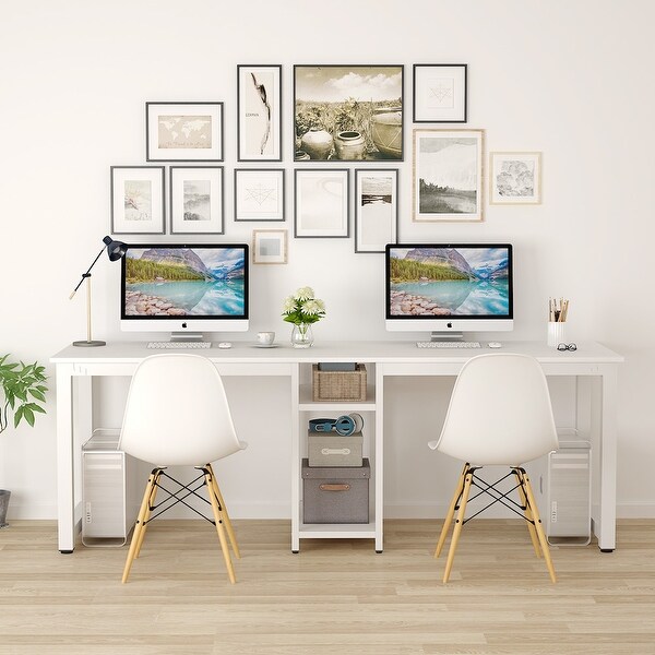 2 person hotsell workstation home office