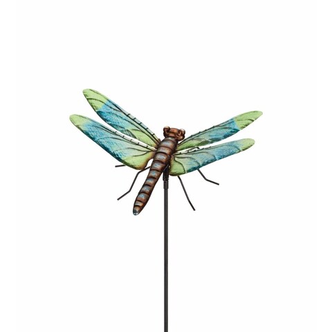 Dasher Dragonfly Wall Decor or Stake - Multi-Color