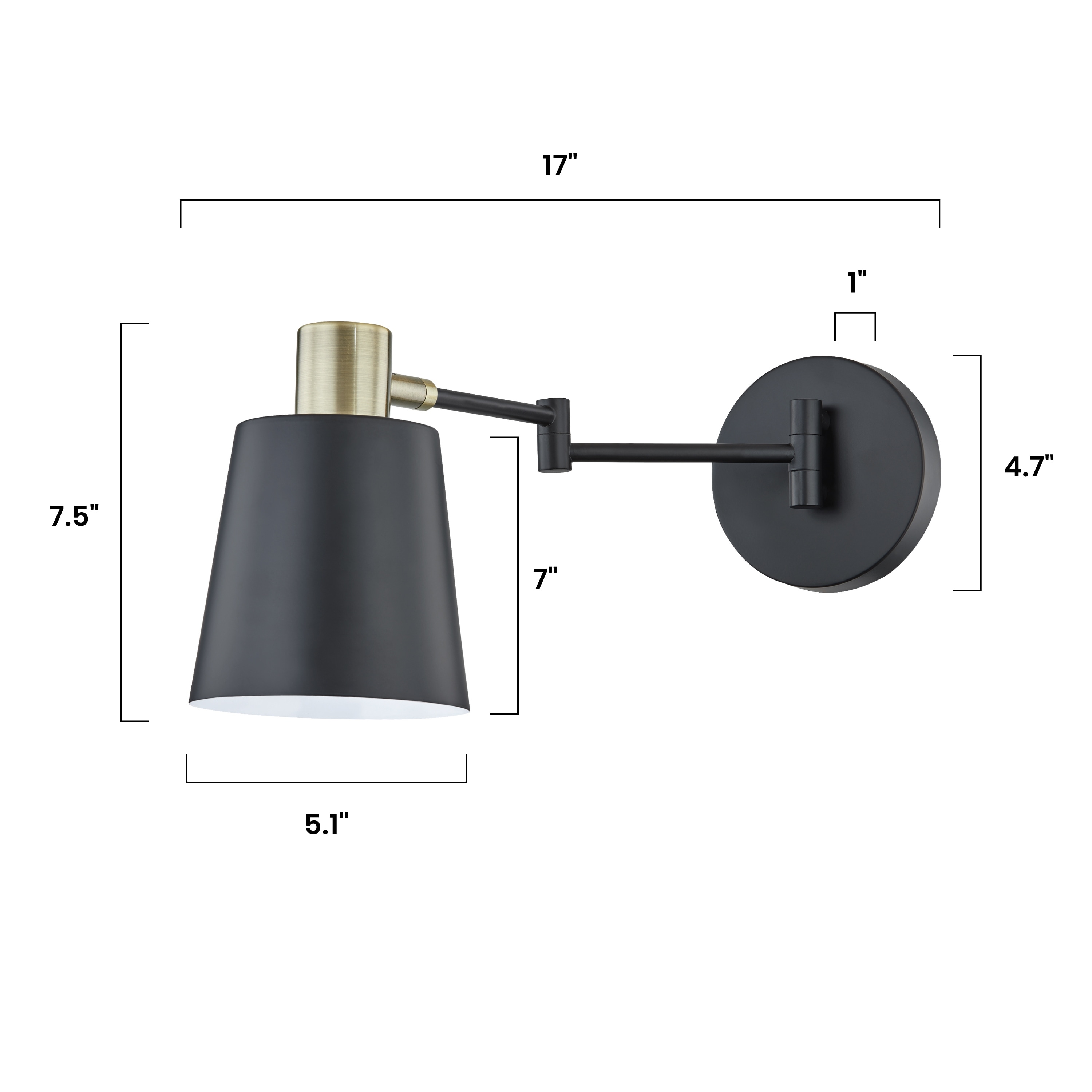 Light society alexi store wall sconce
