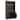 Farmhouse Coffee Bar Cabinet with LED Lights 72'' Tall, Adjustable Shelves, Glass Shelf