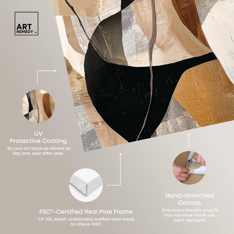 Tactile Depth I Canvas by Art Remedy, Gallery Wrapped