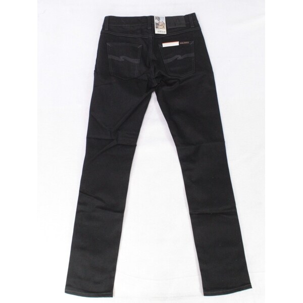 mens black nudie jeans