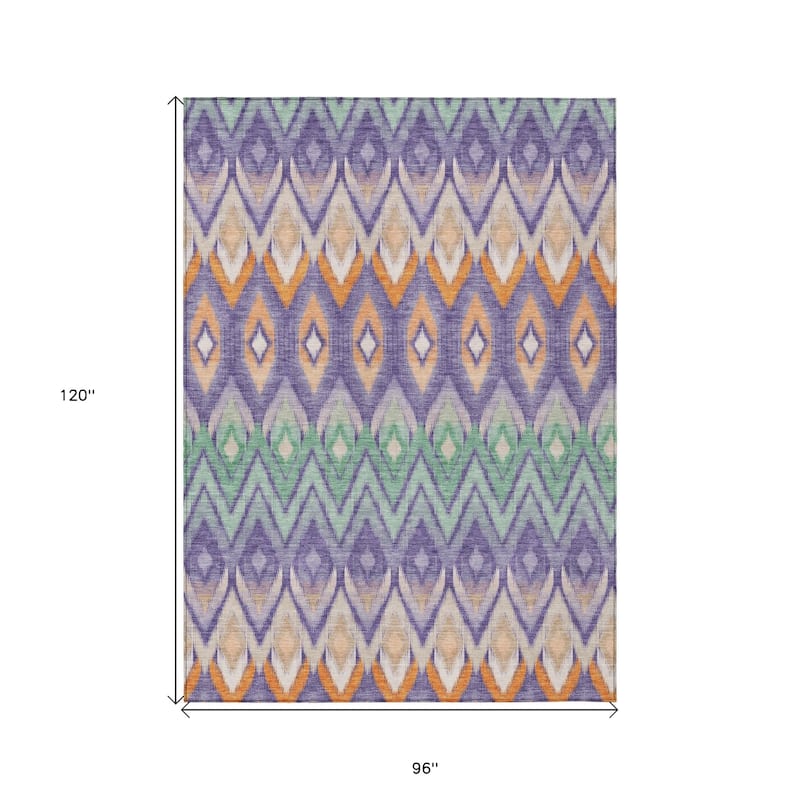 HomeRoots Southwestern Transitional Rectangle Outdoor Rug