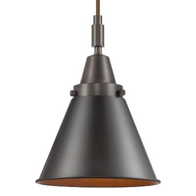 Innovations Lighting 447-1P-M13-OB Appalachian 8" Wide Mini Pendant