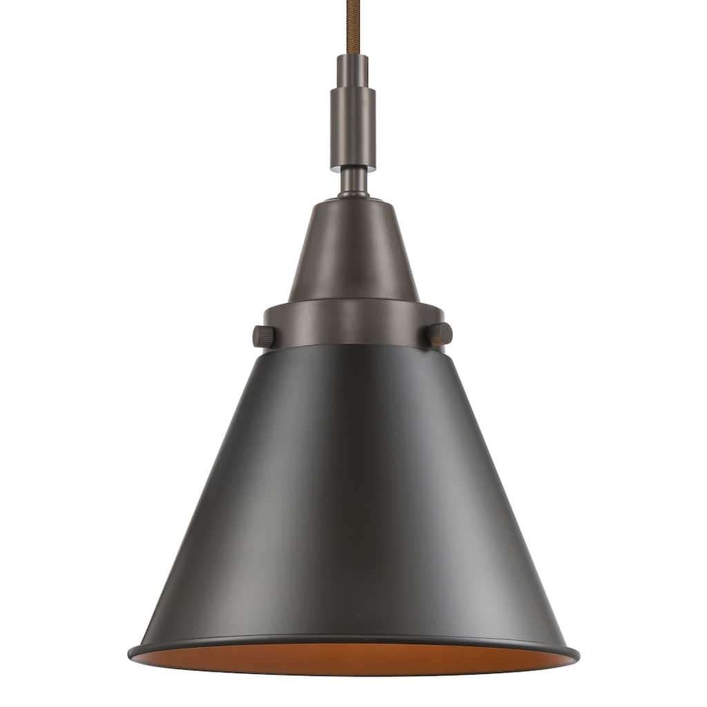 Innovations Lighting 447-1P-M13-OB Appalachian 8" Wide Mini Pendant