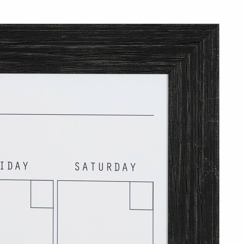 DesignOvation Beatrice Framed Magnetic Dry Erase Monthly Calendar - 23x29