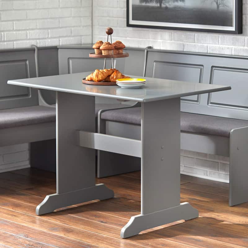 Simple Living Polly 3-piece Cushioned Corner Nook Dining Set