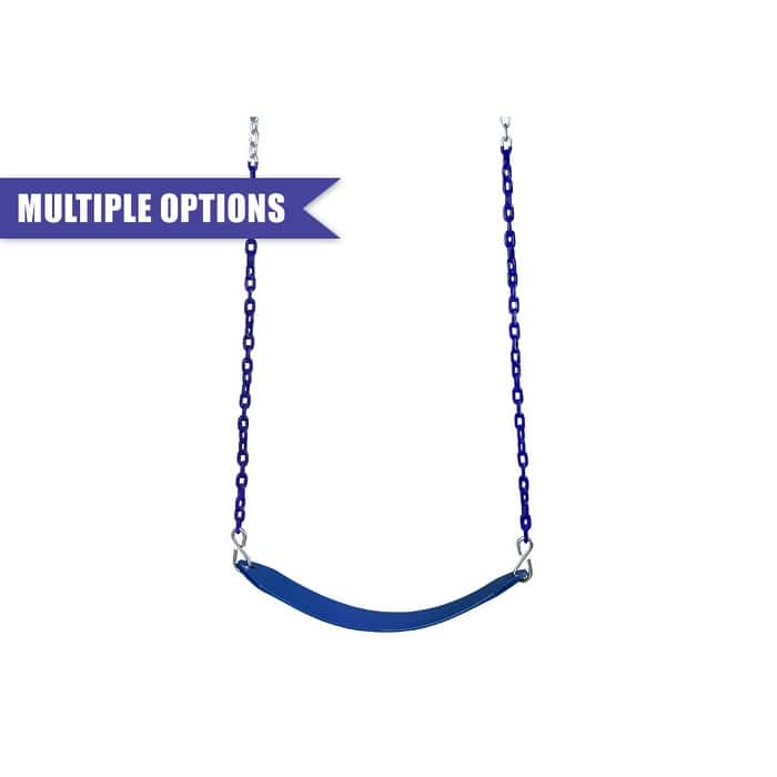 Gorilla Playsets Extreme-Duty Swing Belt with Coated Chains