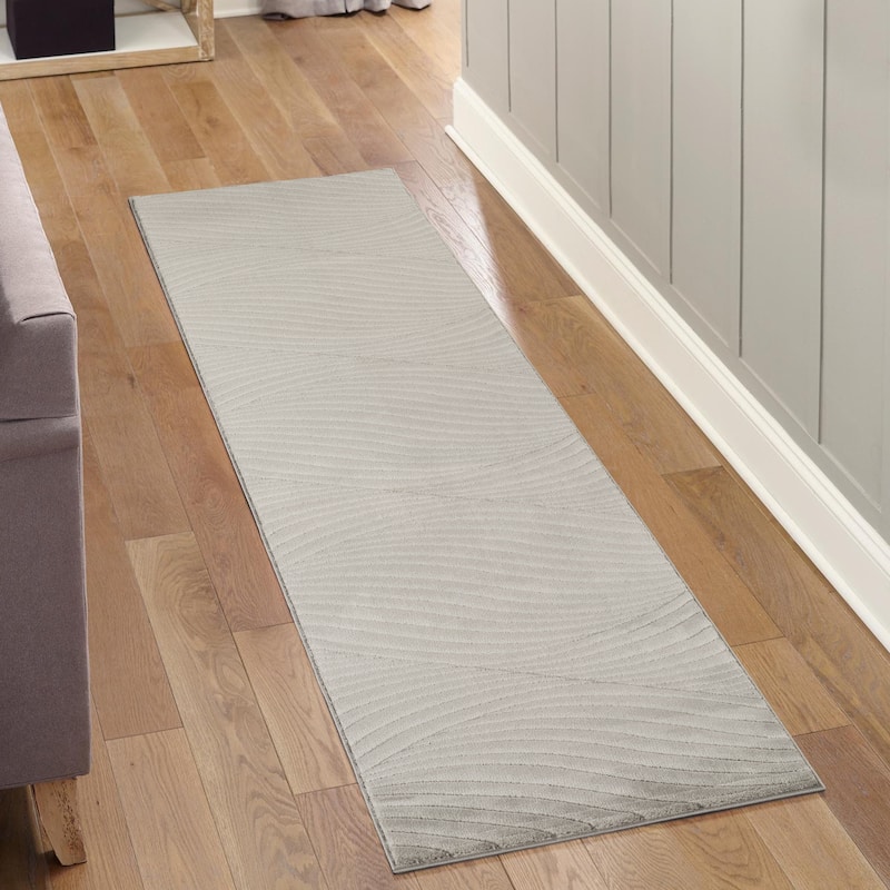 Omari Collection Abstract Traditional Area Rug