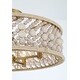 preview thumbnail 2 of 3, Minka Lavery 3645 Horsmore 4 Light 21" Wide Semi-Flush Drum Ceiling