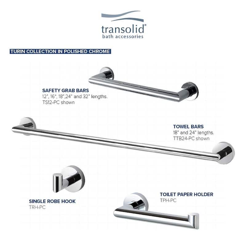 Transolid TPH Turin Wall Mounted Toilet Paper Holder