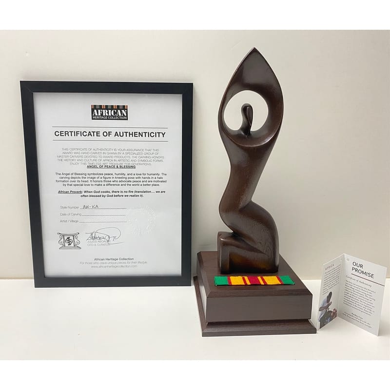 Multicultural Trophy & Recognition Award - Angel of Blessing (Ghana)